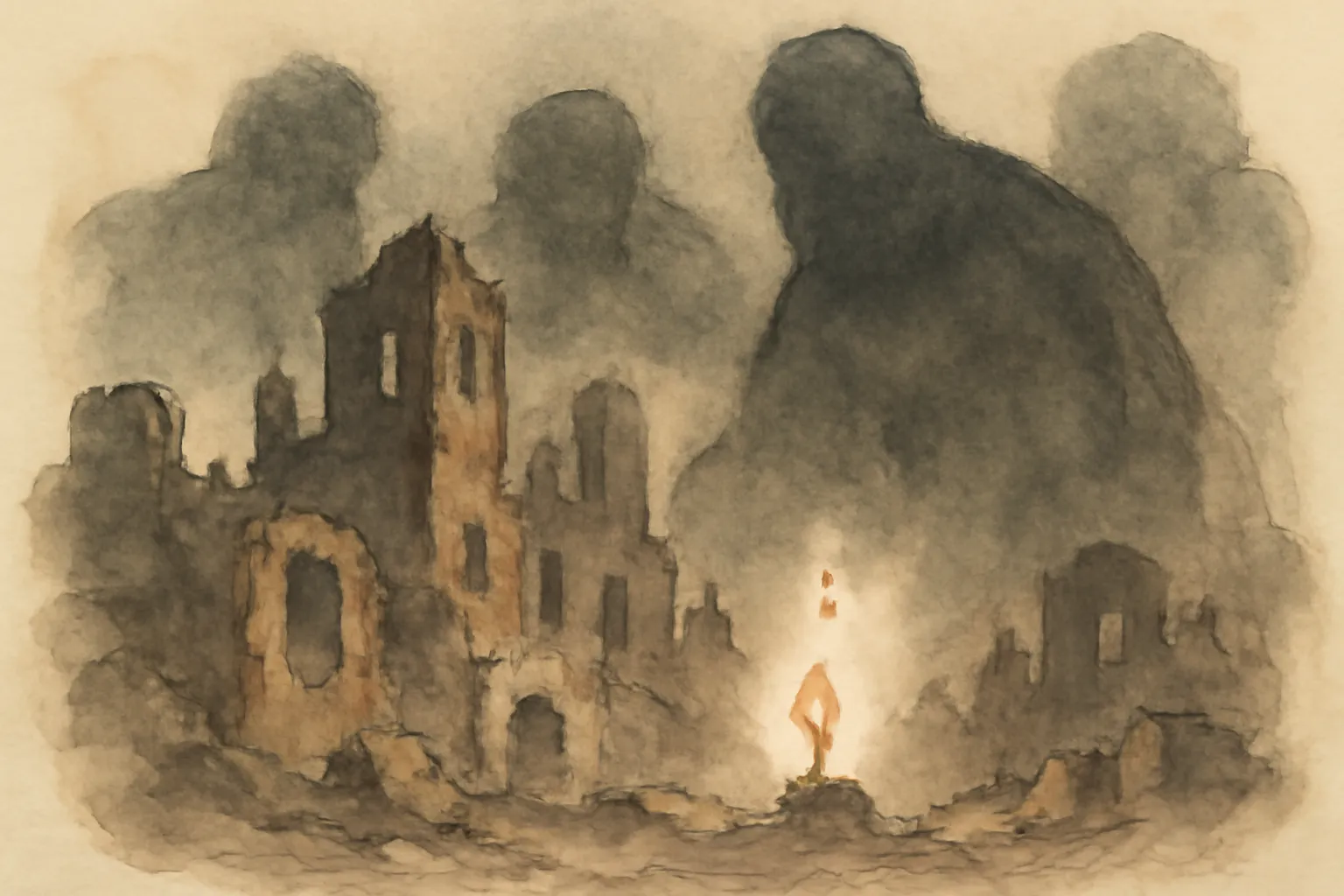 Illustration for An Ember in the Ashes