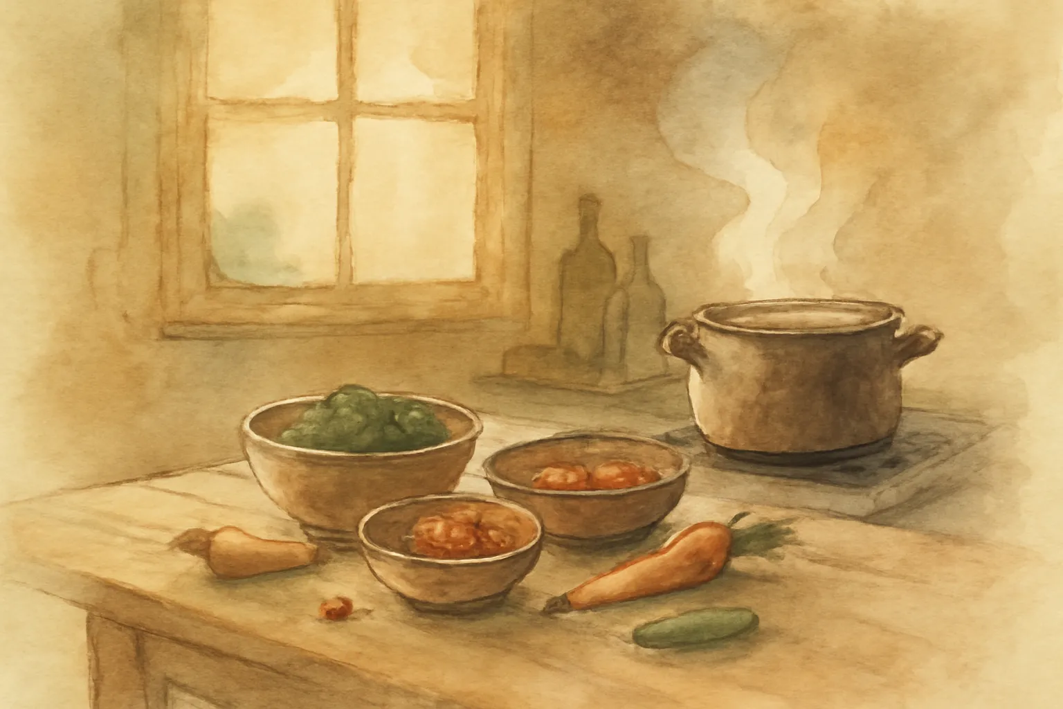 Illustration for An Everlasting Meal