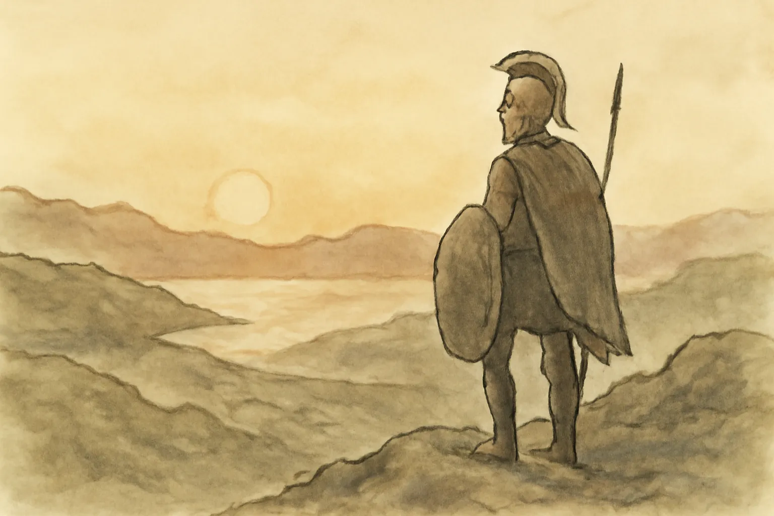Ilustración de Anábasis
