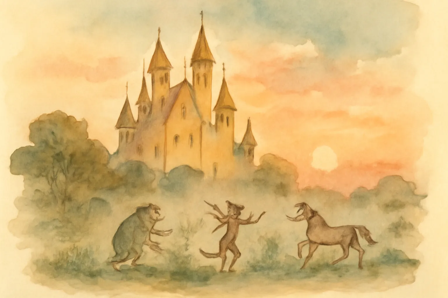 Ilustración de Cuentos de Hans Christian Andersen