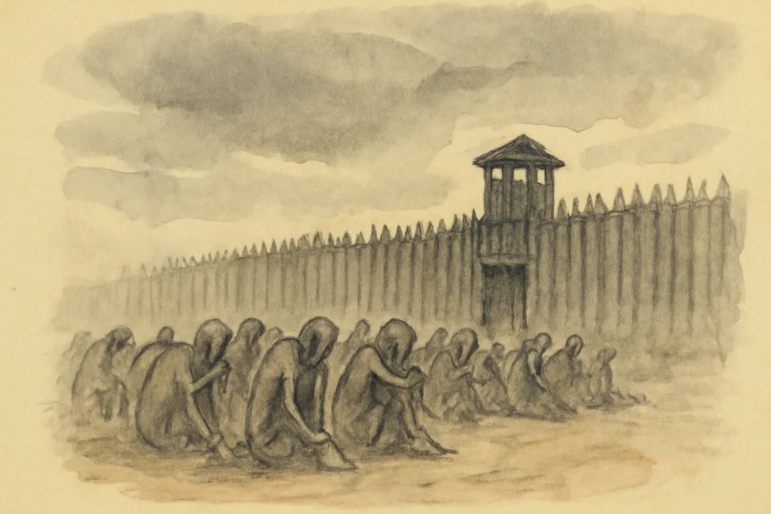 Ilustración de Andersonville: Historia de un campo de prisioneros confederado