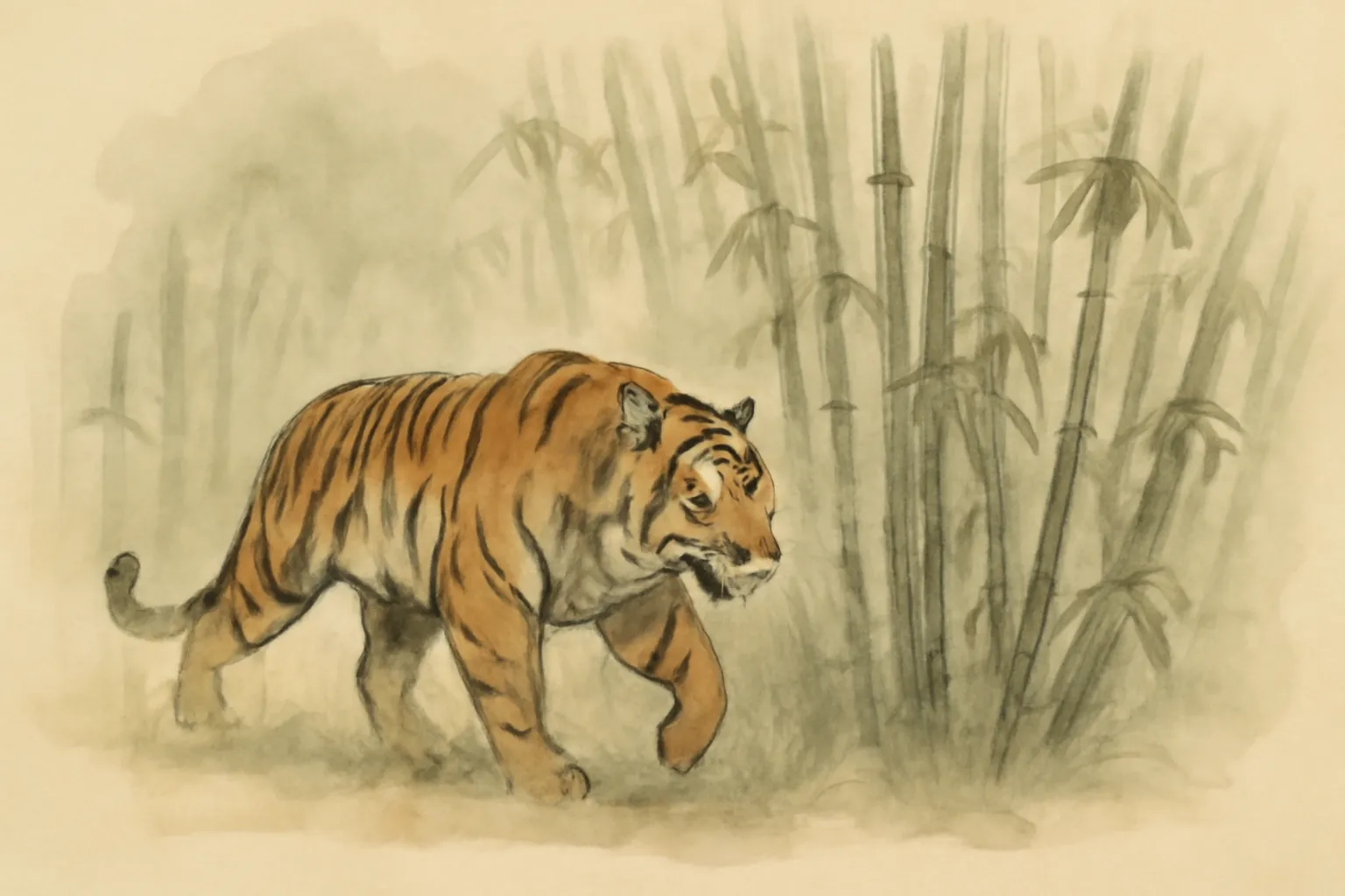 Illustration for Battle Hymn of the Tiger Mother