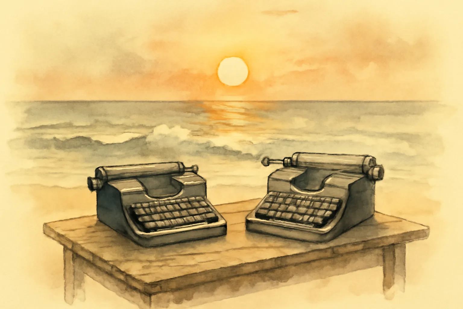 Illustration for Beach Read