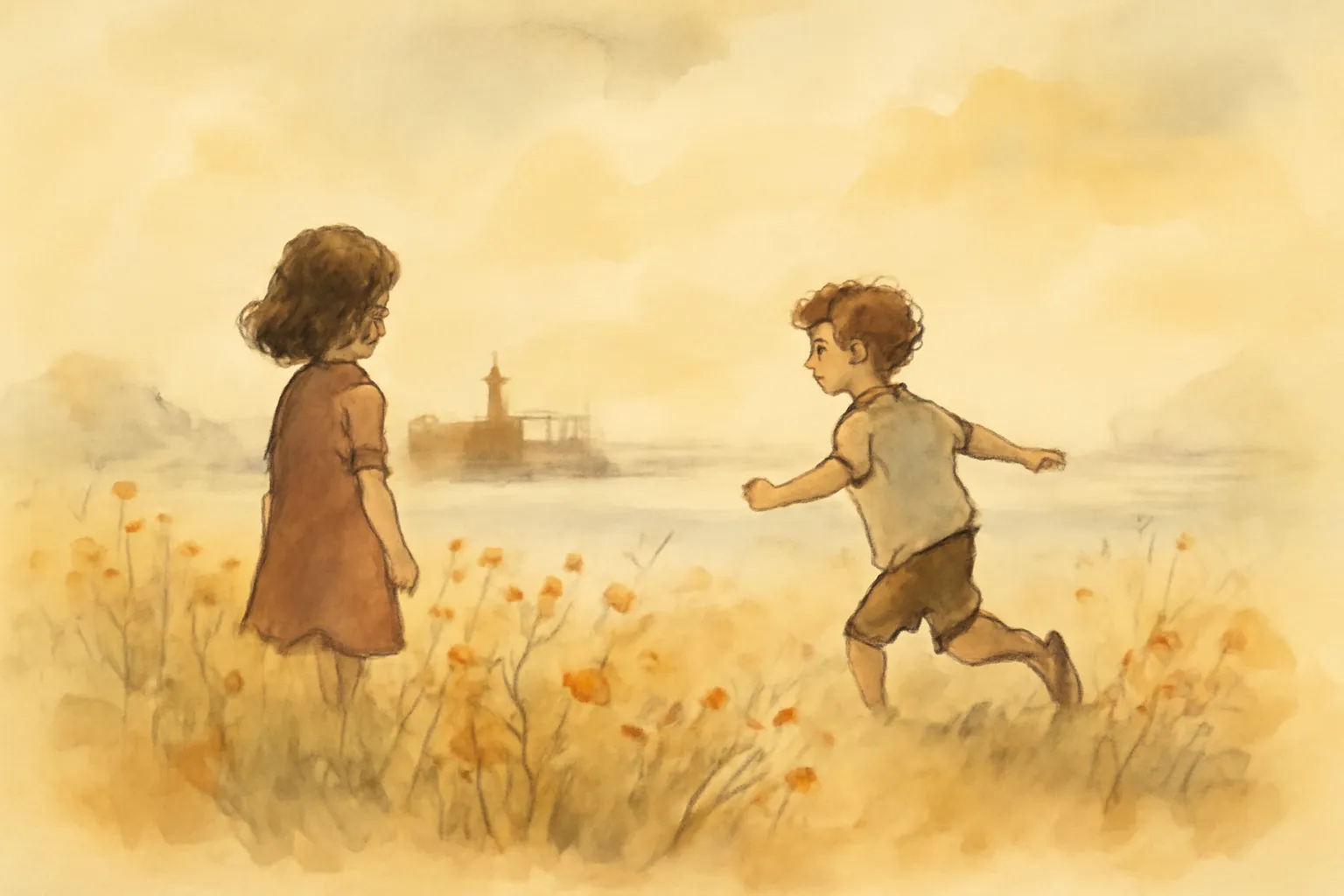 Ilustración de La infancia de Bert Lloyd: una historia de Nueva Escocia