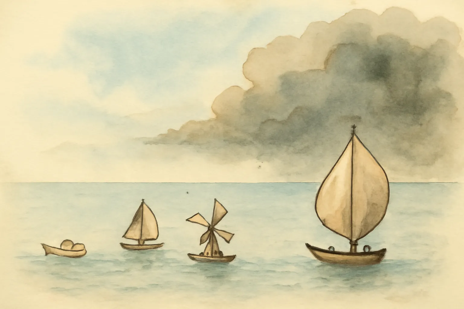 Illustration for Blue Ocean Strategy
