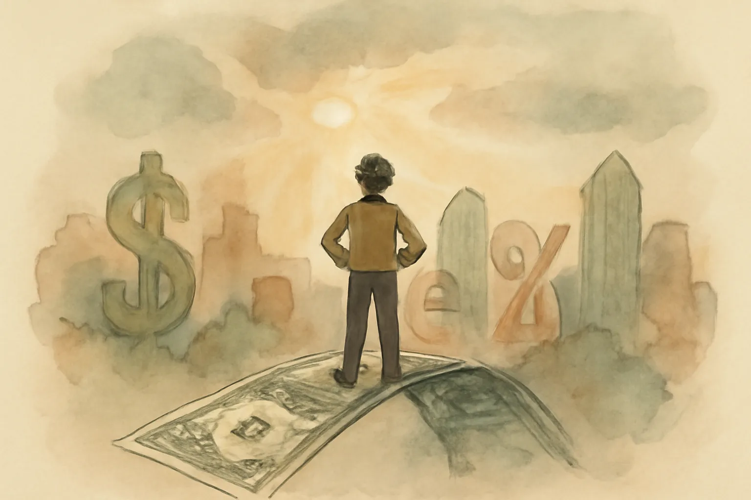 Illustration for Broke Millennial