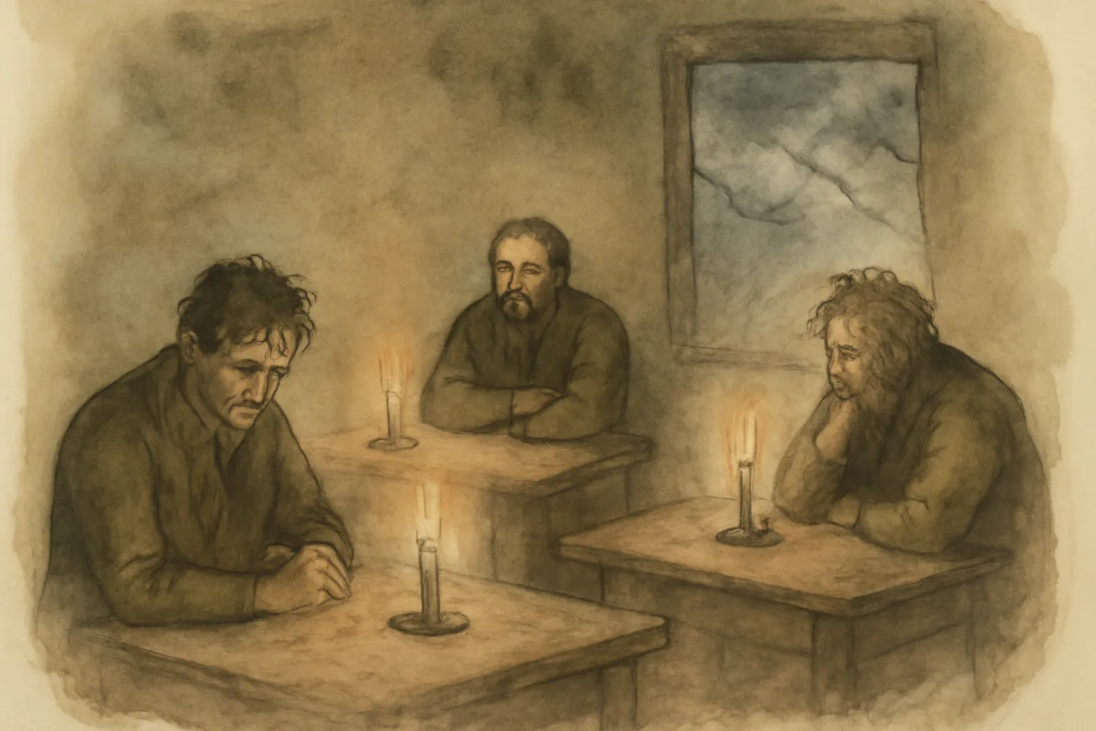 Ilustración de Los hermanos Karamazov