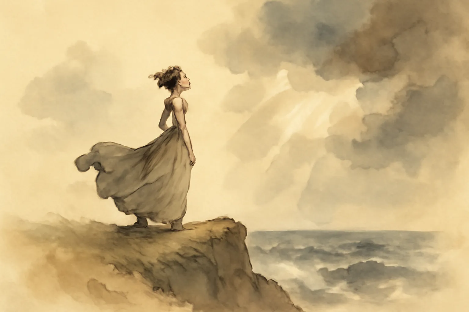 Ilustración de Heroínas de Browning
