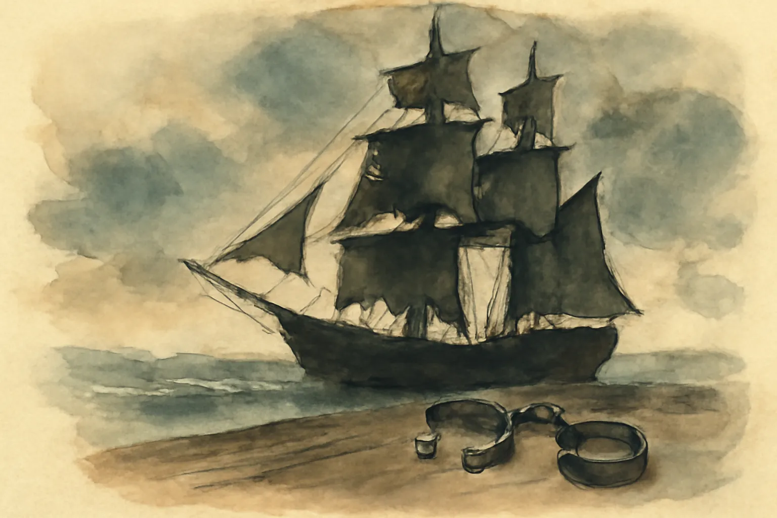 Illustration from Captain Canot; Or, Twenty Years of an African Slaver