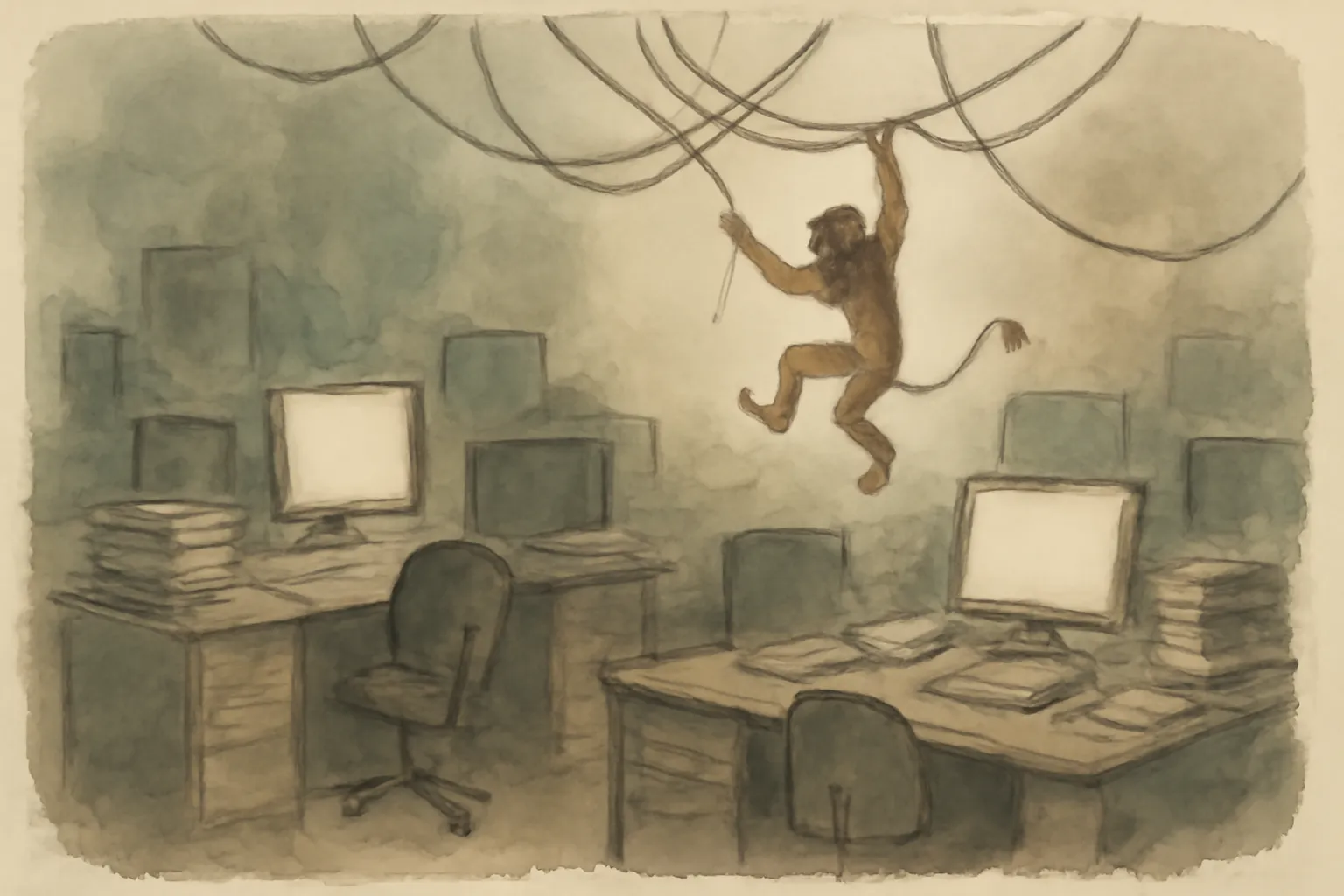 Illustration for Chaos Monkeys