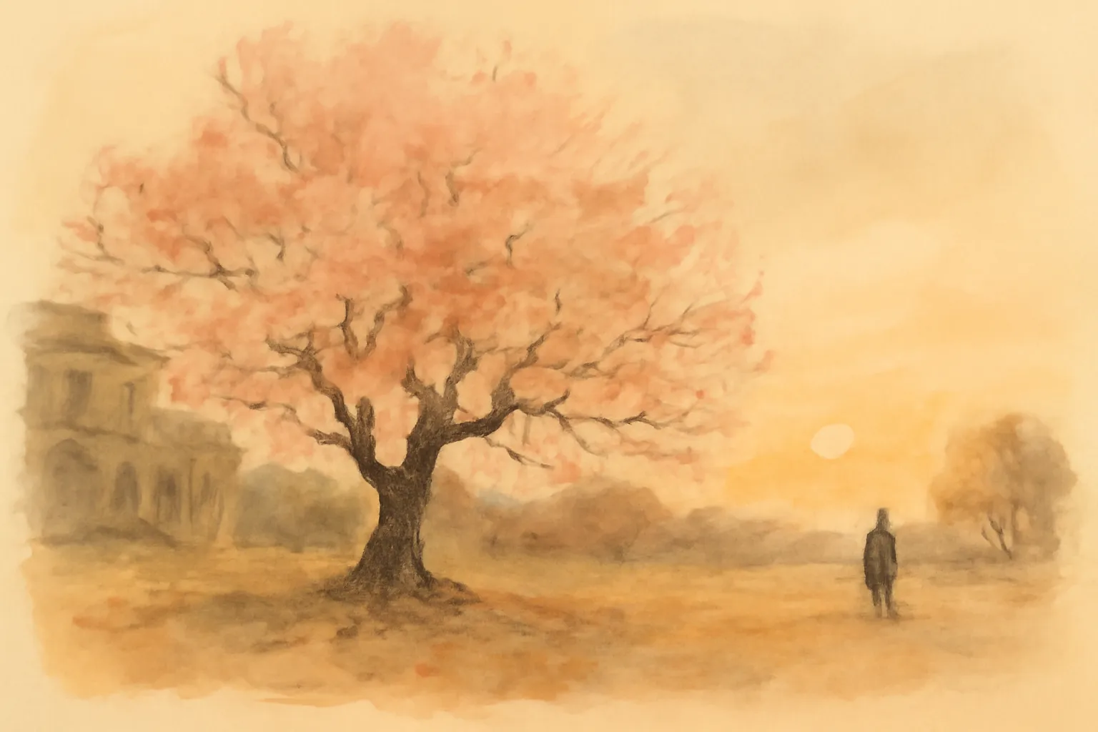 Ilustración de El jardín de los cerezos y otras obras