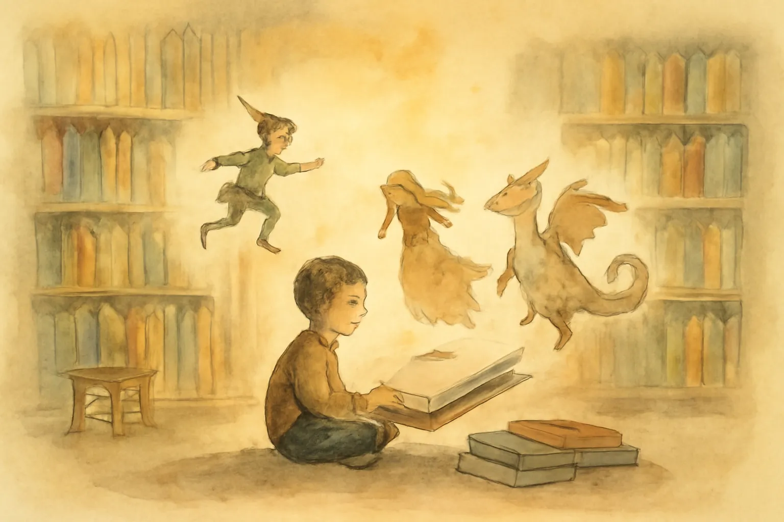 Ilustración de Literatura infantil: un manual de fuentes para maestros y clases de formación docente