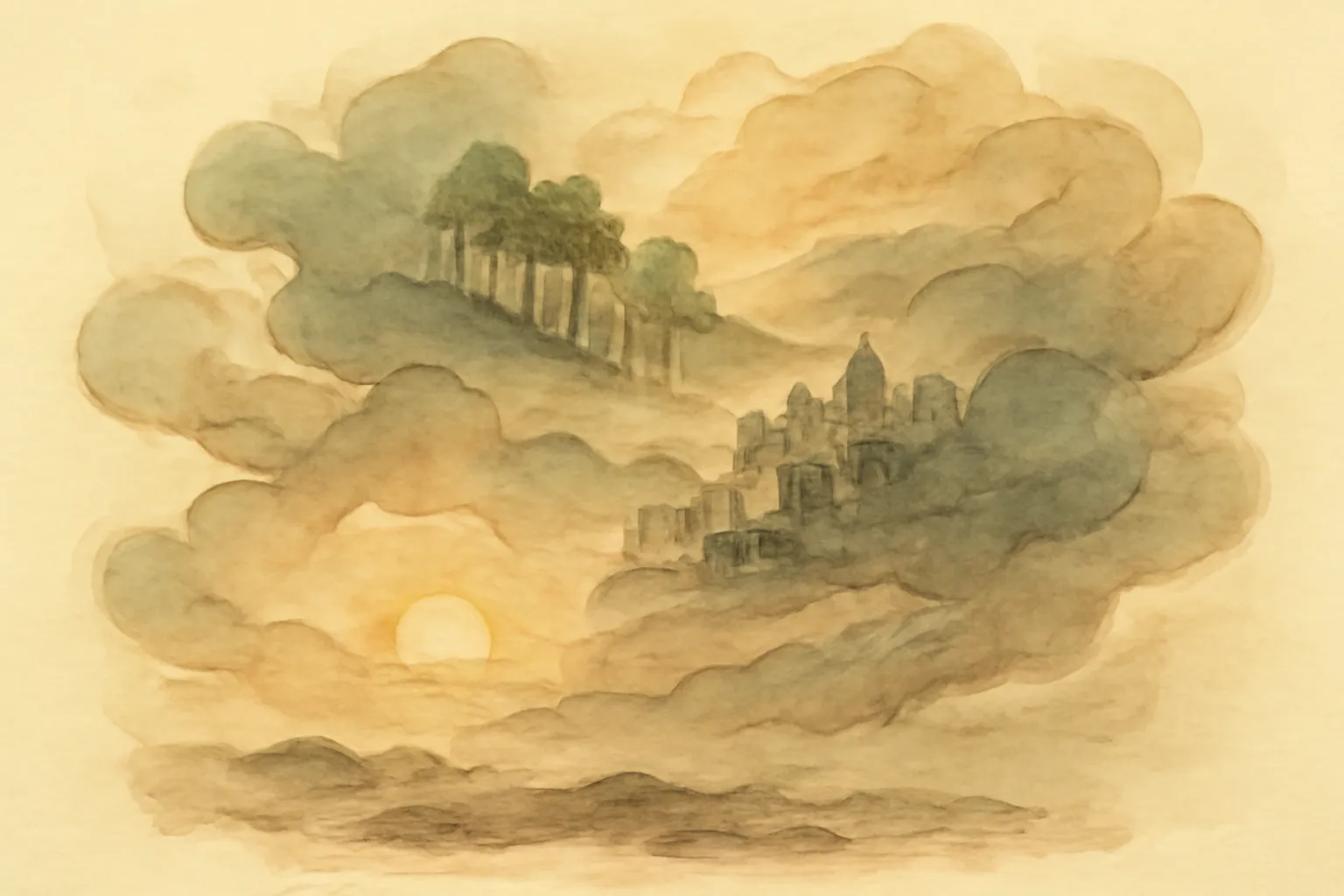 Illustration for Cloud Atlas