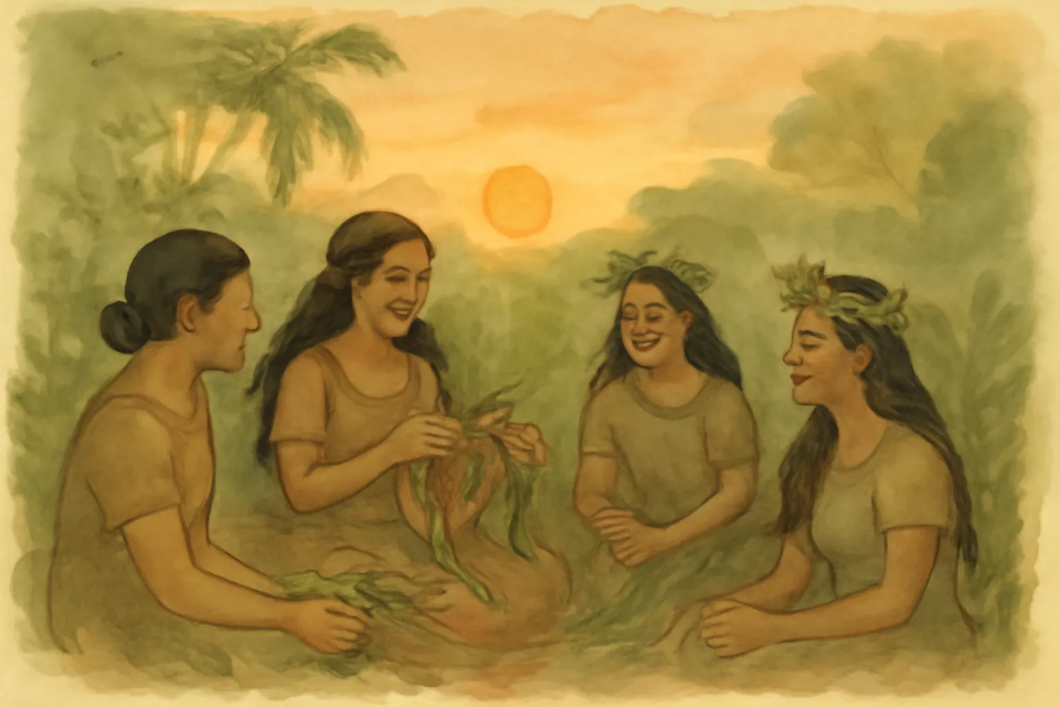 Illustration for Coming of Age in Samoa