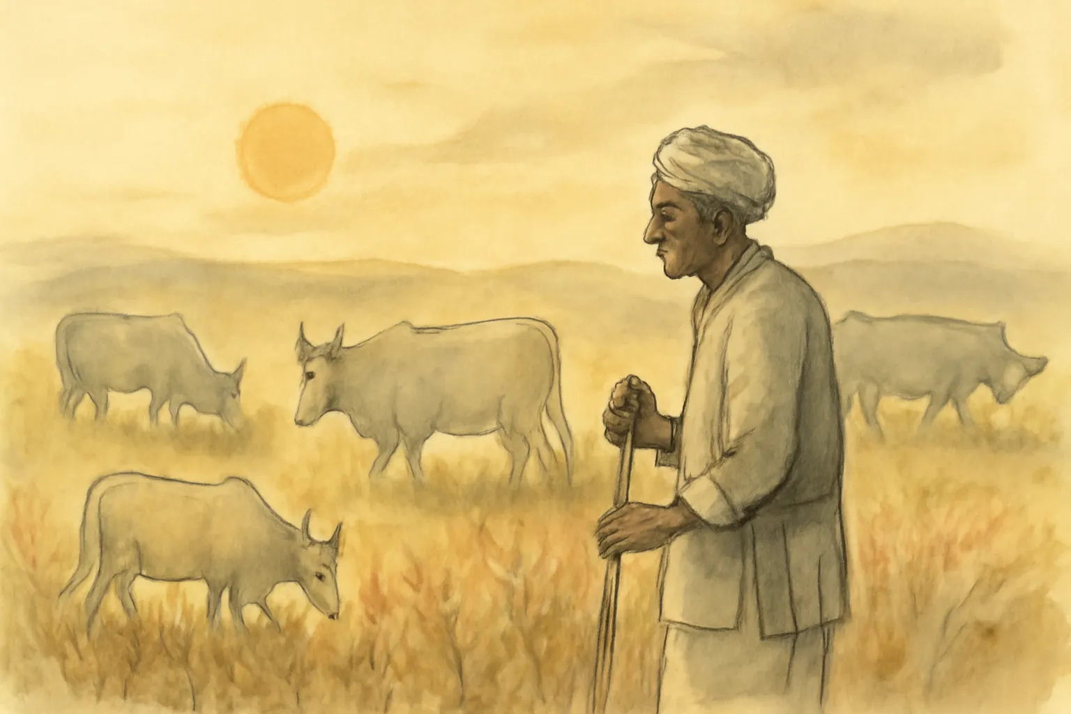 Illustration for Cows, Pigs, Wars, and Witches