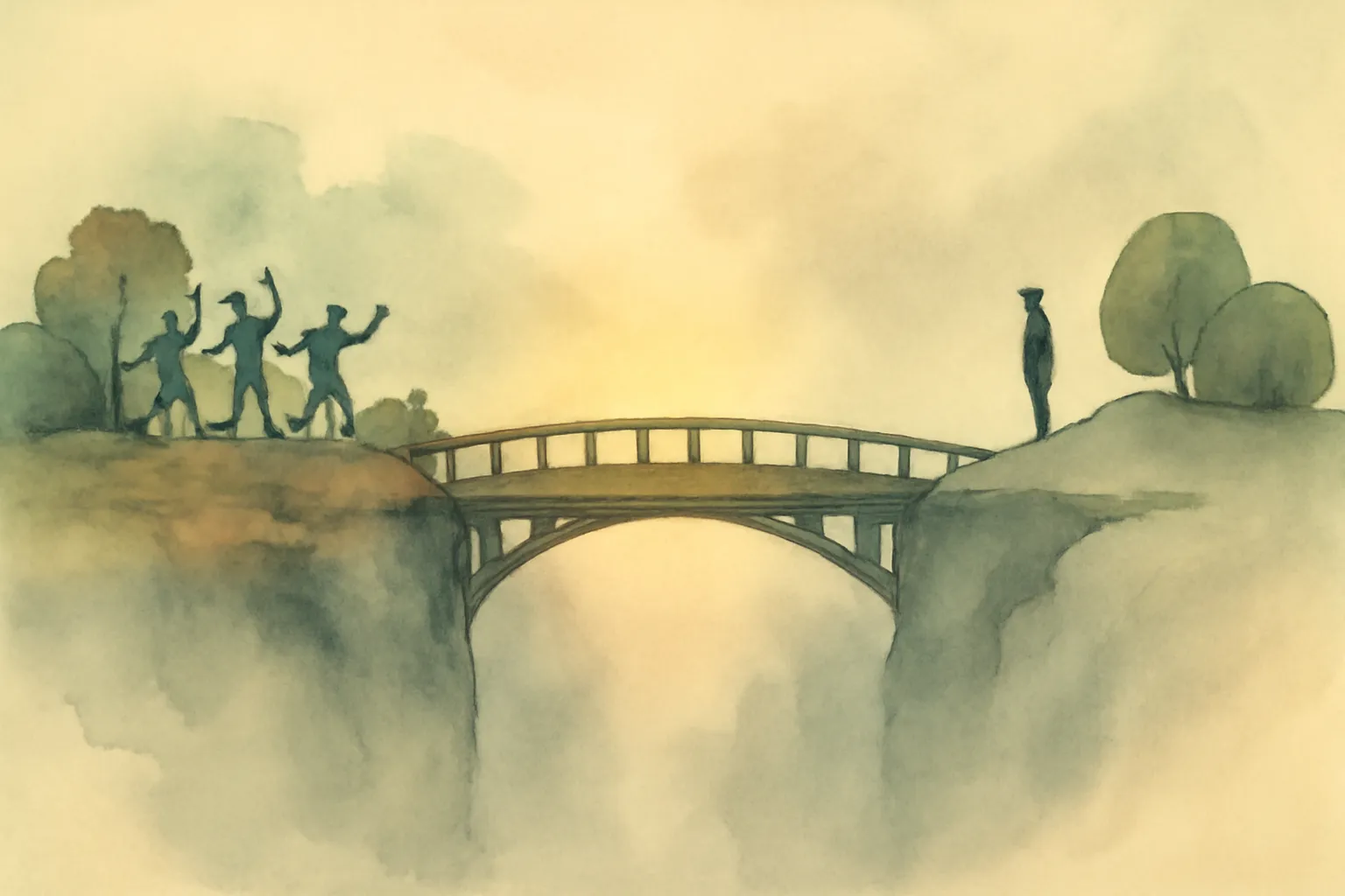 Illustration for Crossing the Chasm