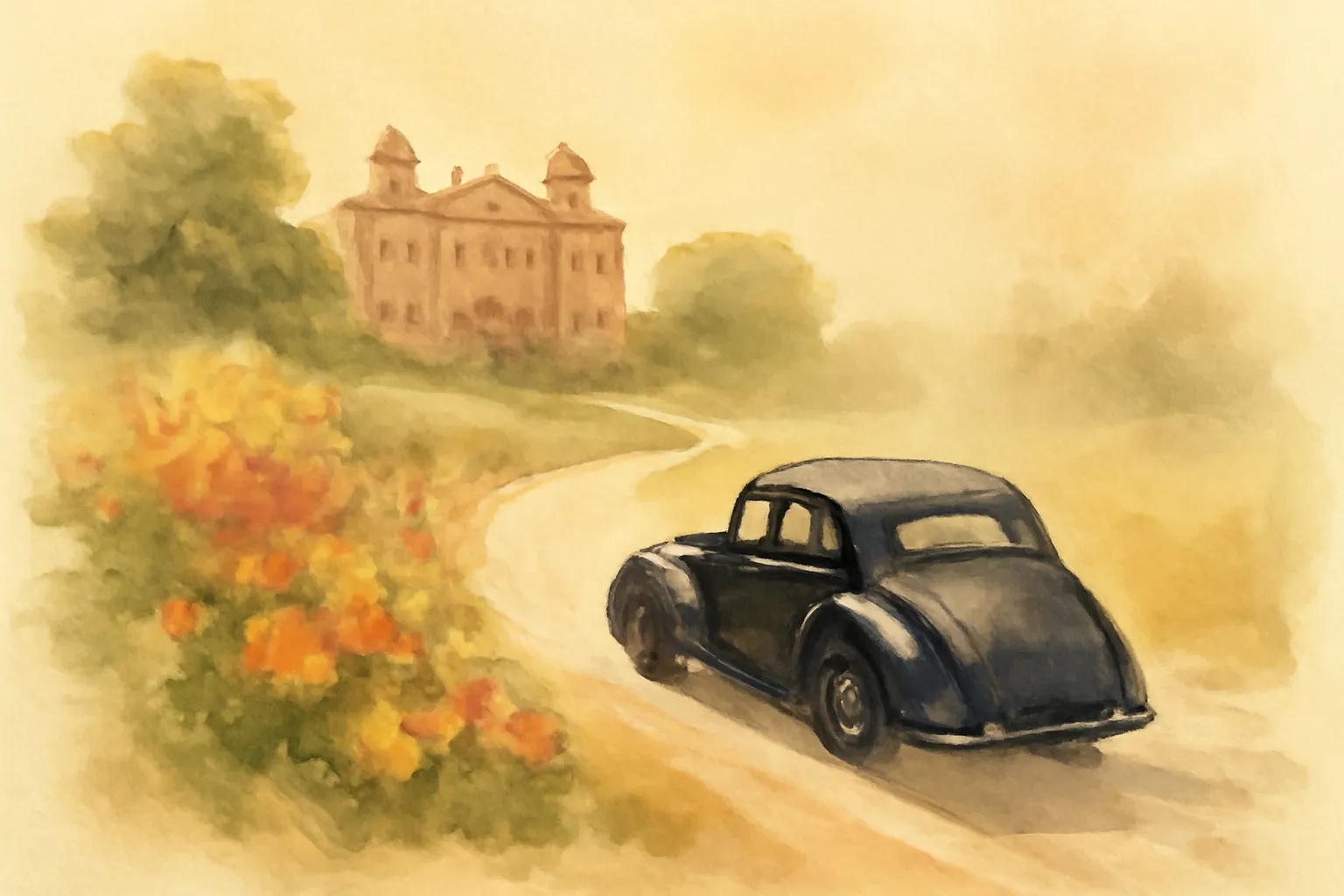 Ilustración de El chofer de Cynthia