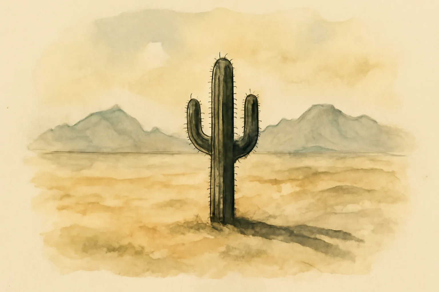 Illustration for Desert Solitaire