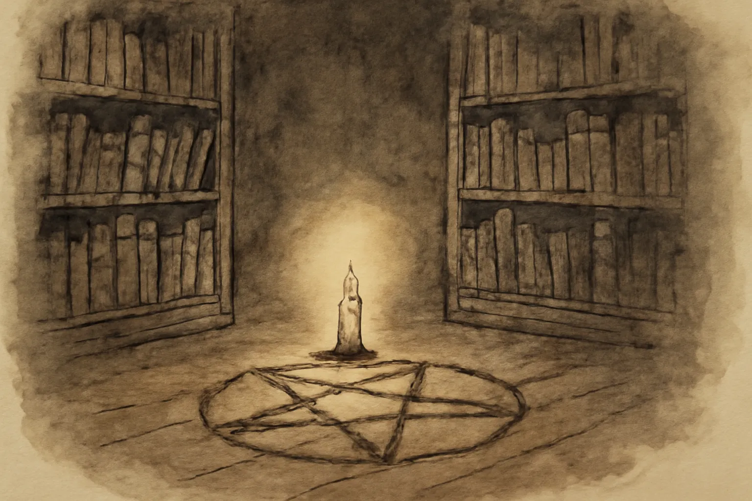 Illustration from Devil-Worship in France; or, The Question of Lucifer