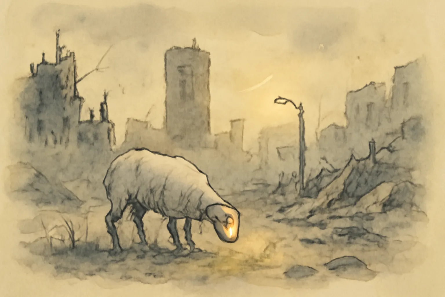 Illustration for Do Androids Dream of Electric Sheep?