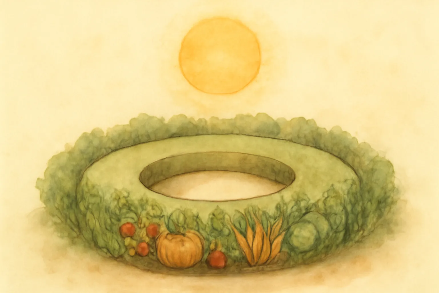 Illustration for Doughnut Economics