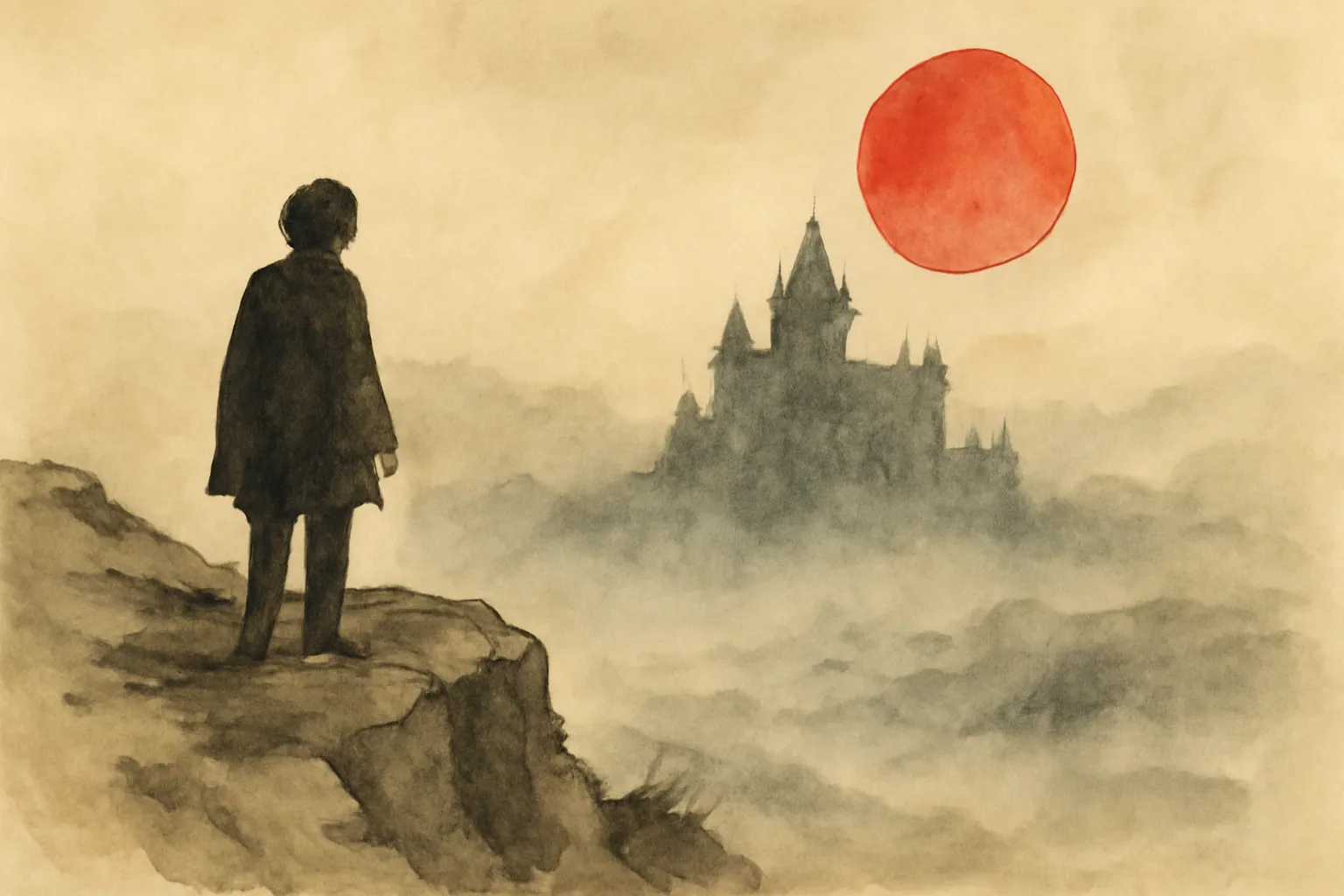 Ilustración de Drácula