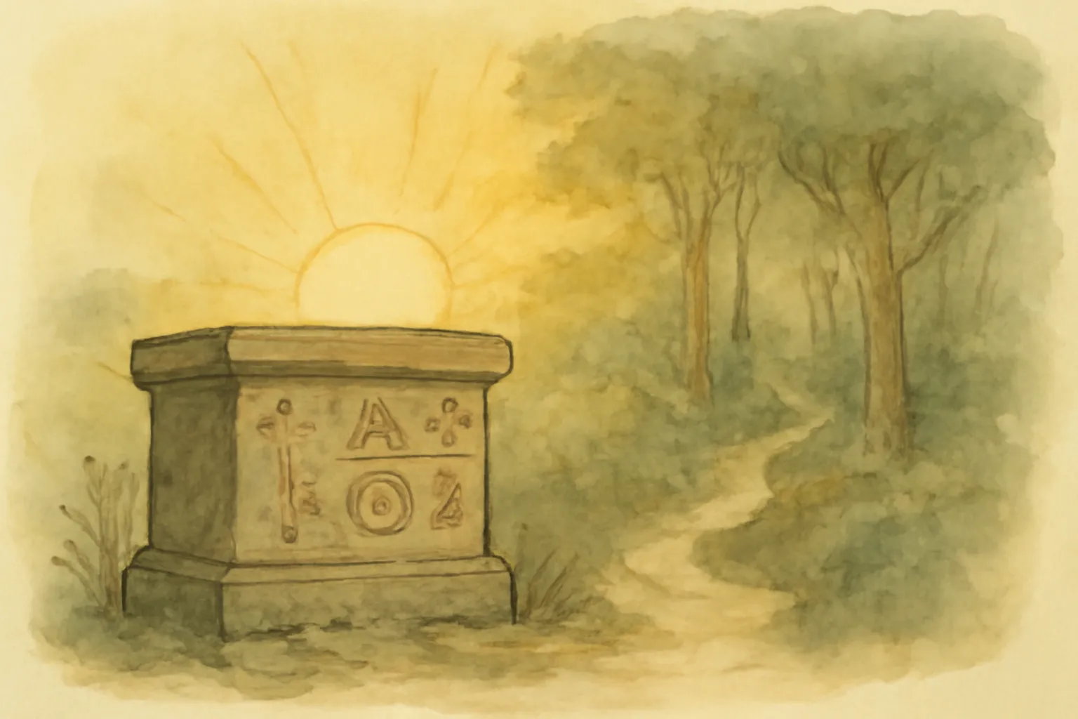 Illustration from Esoteric Christianity, or The Lesser Mysteries