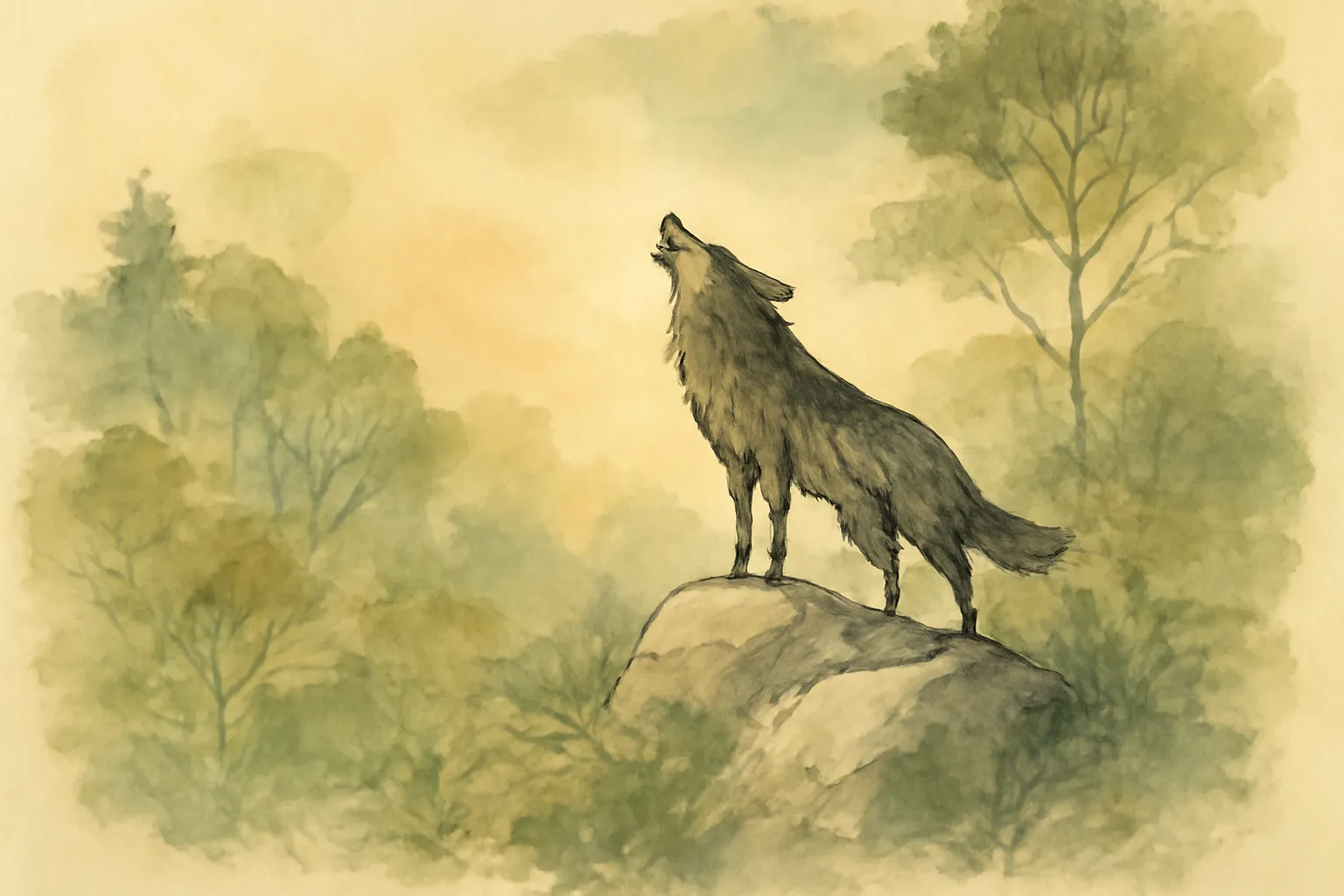 Illustration for Feral: Rewilding the Land, the Sea, and Human Life