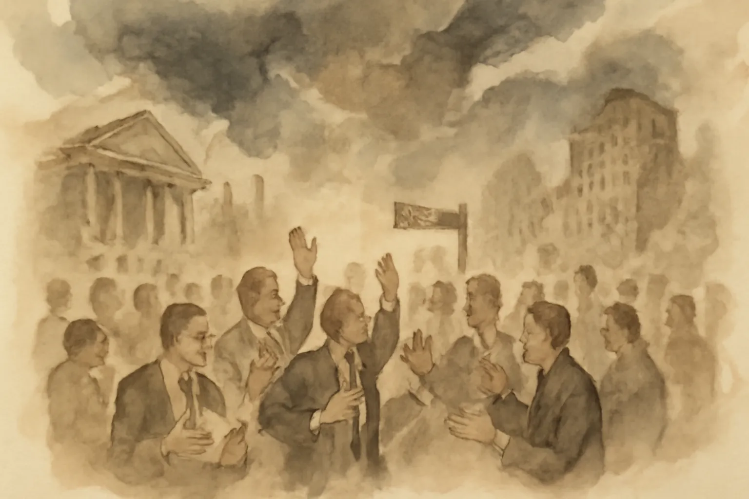 Ilustración de Cincuenta años en Wall Street