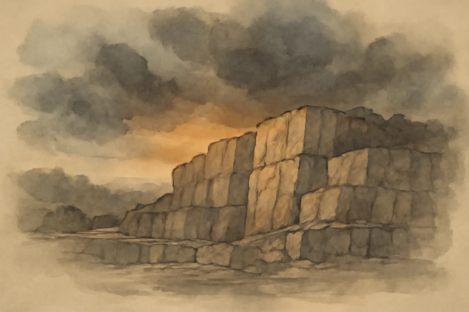 Illustration from Flamsted quarries