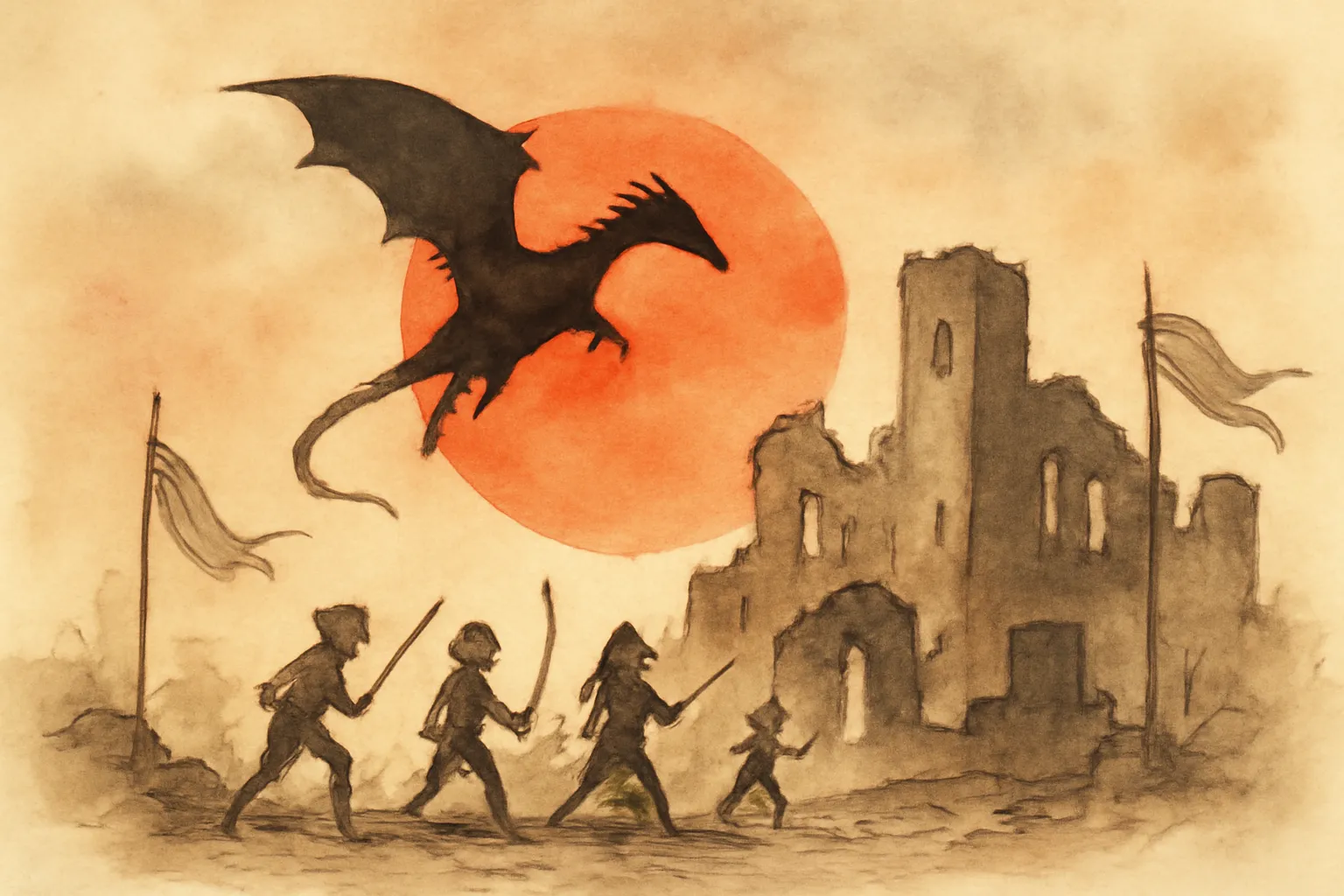 Illustration for Fourth Wing