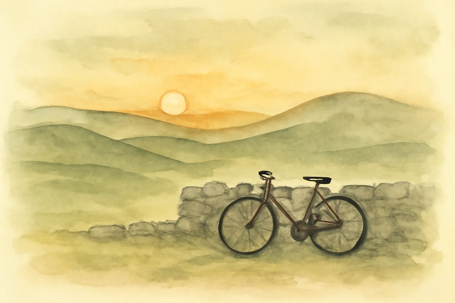 Illustration for Full Tilt: Ireland to India with a Bicycle