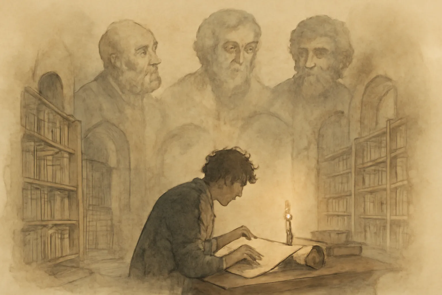 Ilustración de La genealogía de la moral