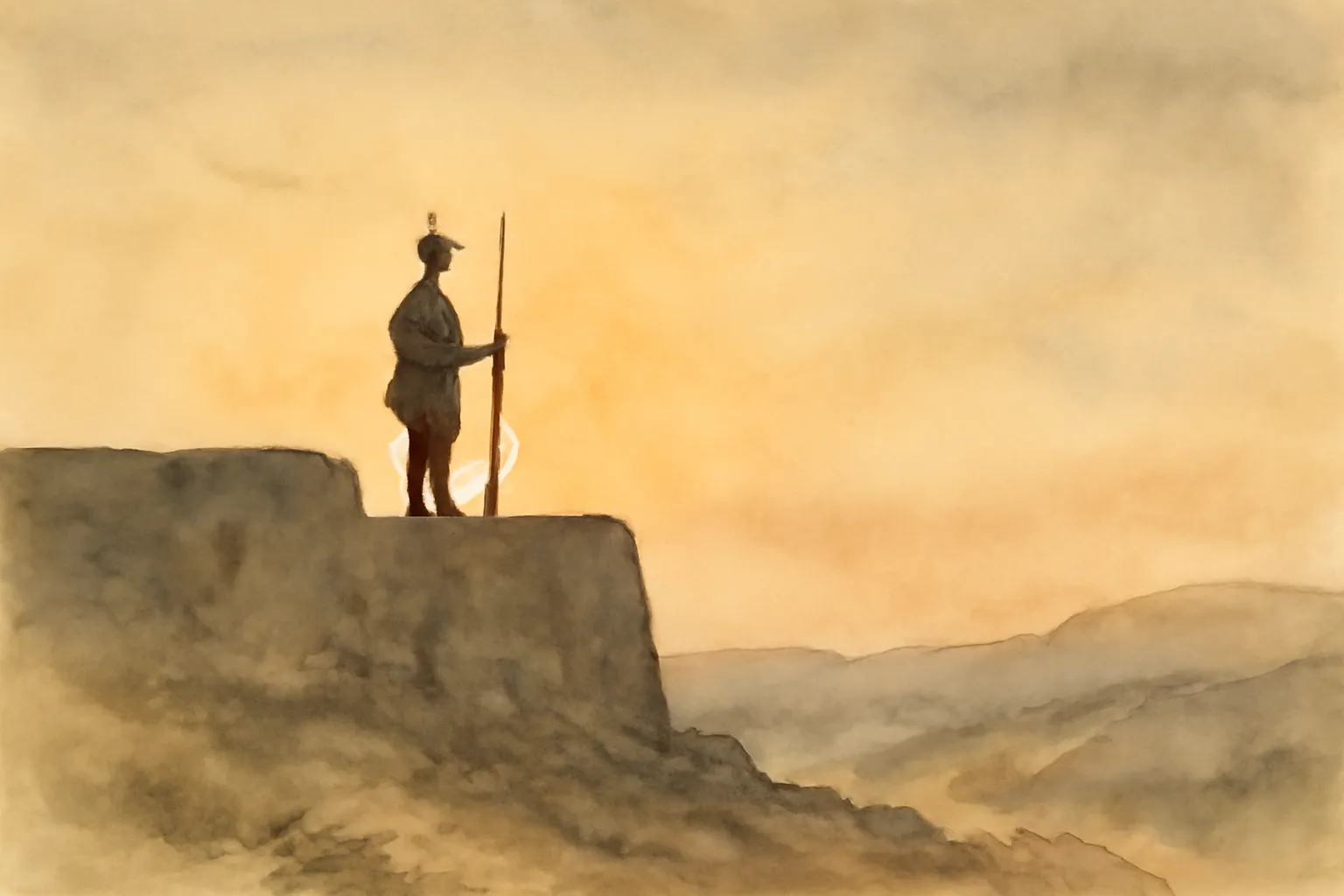 Ilustración de George en el Fuerte, o la Vida entre los Soldados