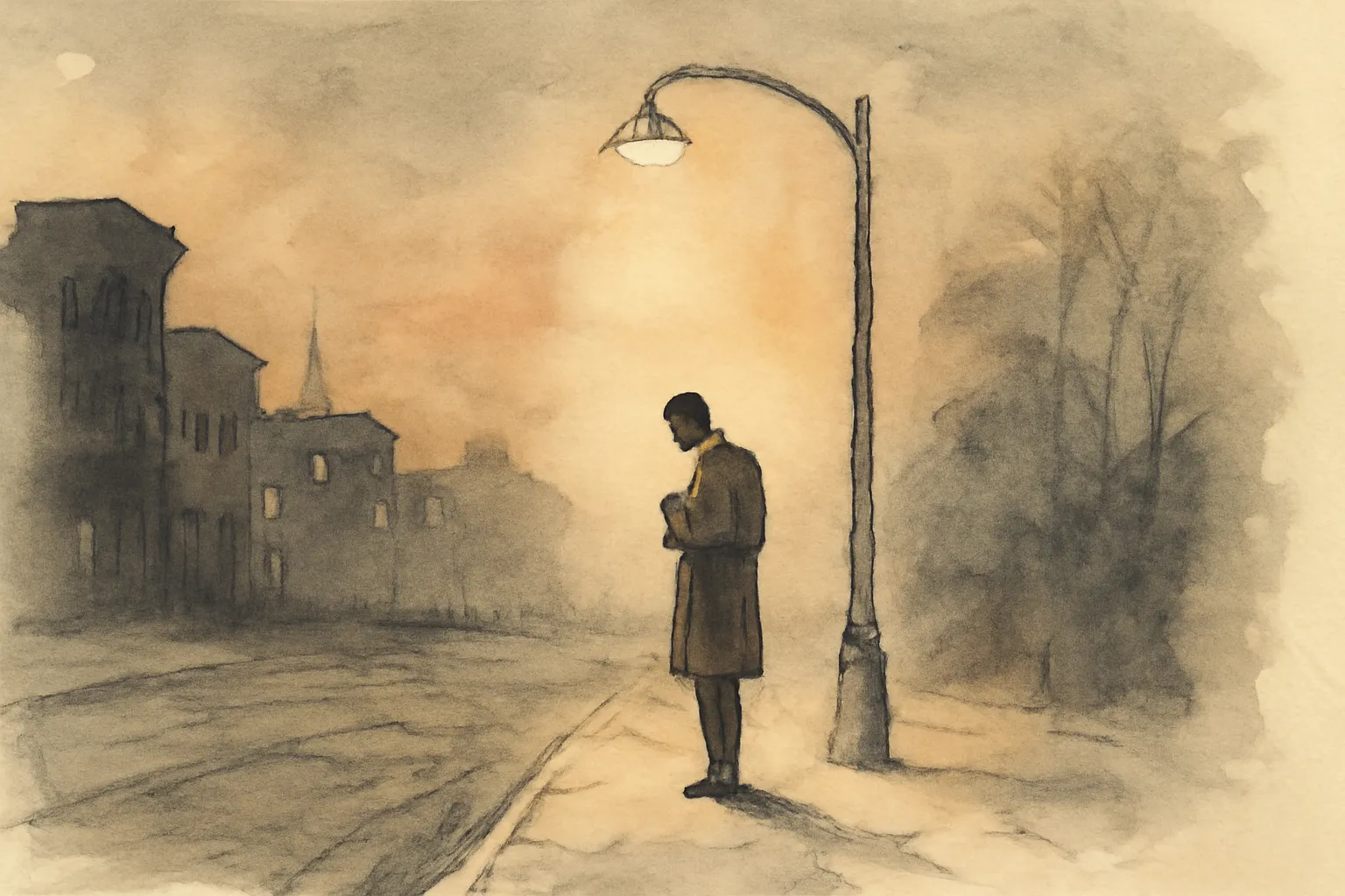 Illustration for Go Tell It on the Mountain