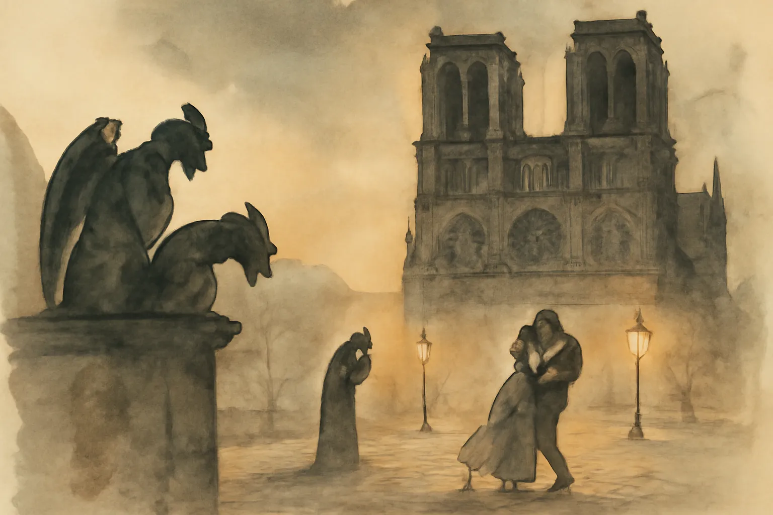 Ilustración de Nuestra Señora de París