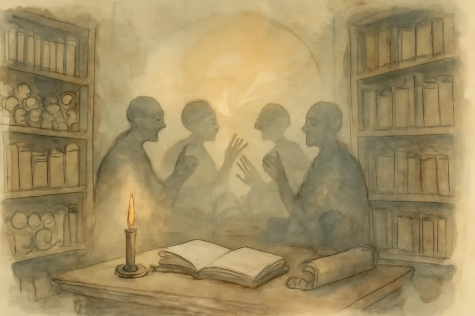 Illustration from Imaginary Conversations and Poems: A Selection