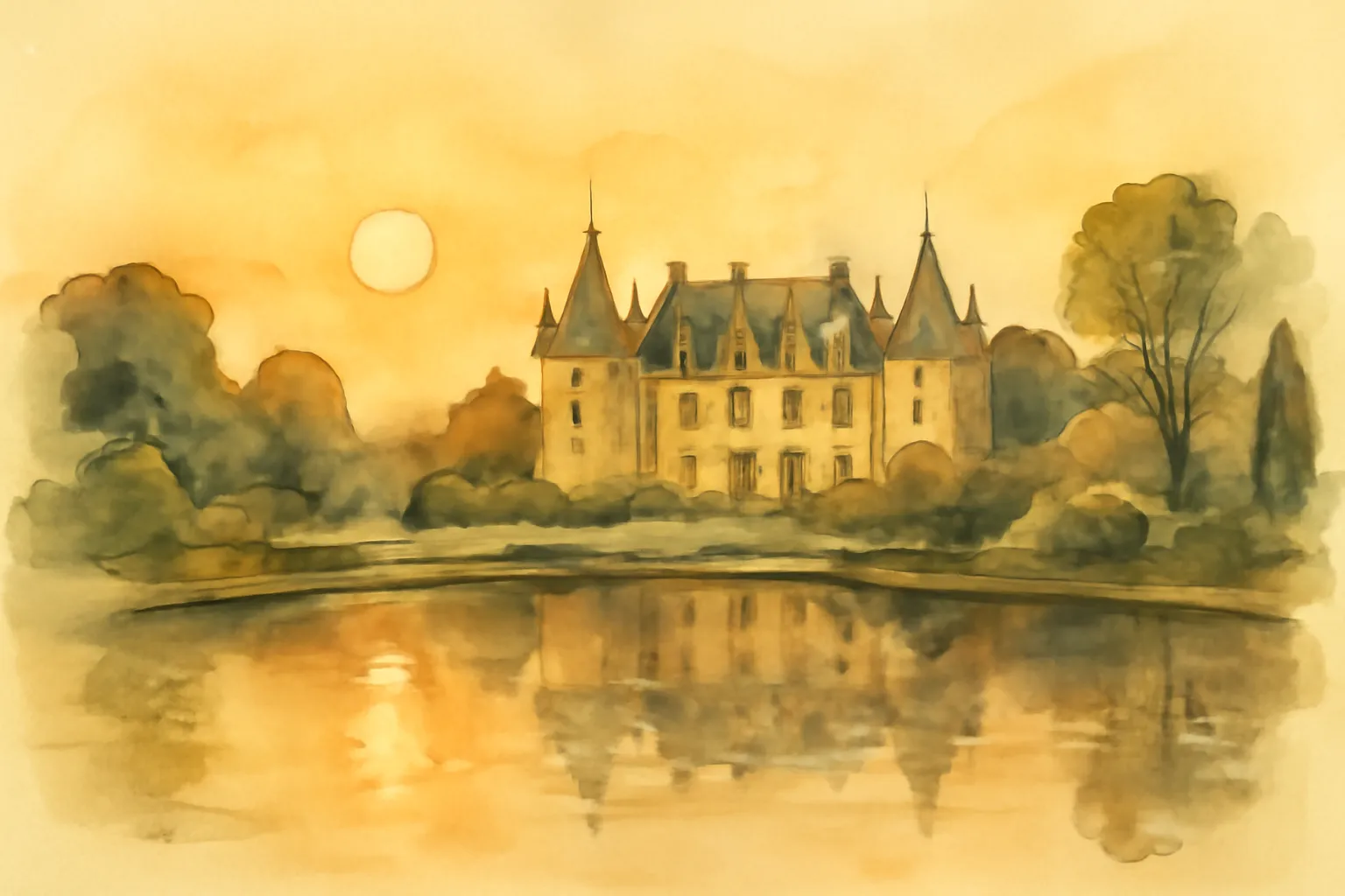 Ilustración de In Château Land