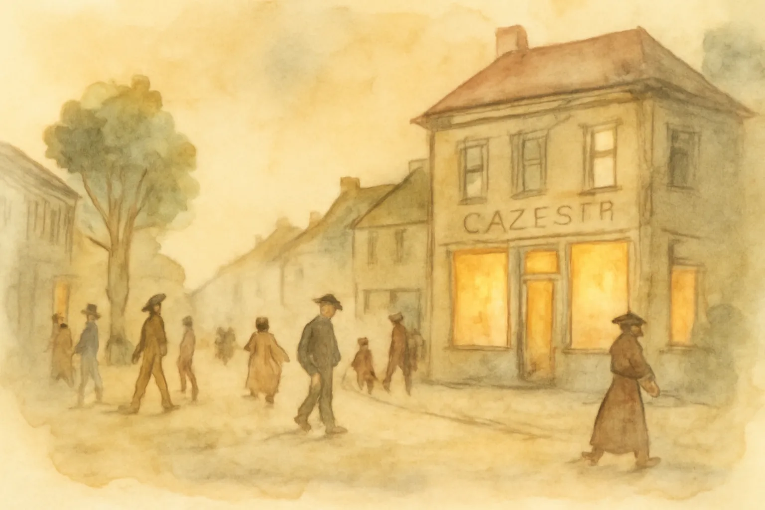 Illustration from In Our Town