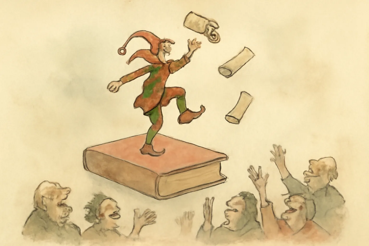 Ilustración de Elogio de la locura