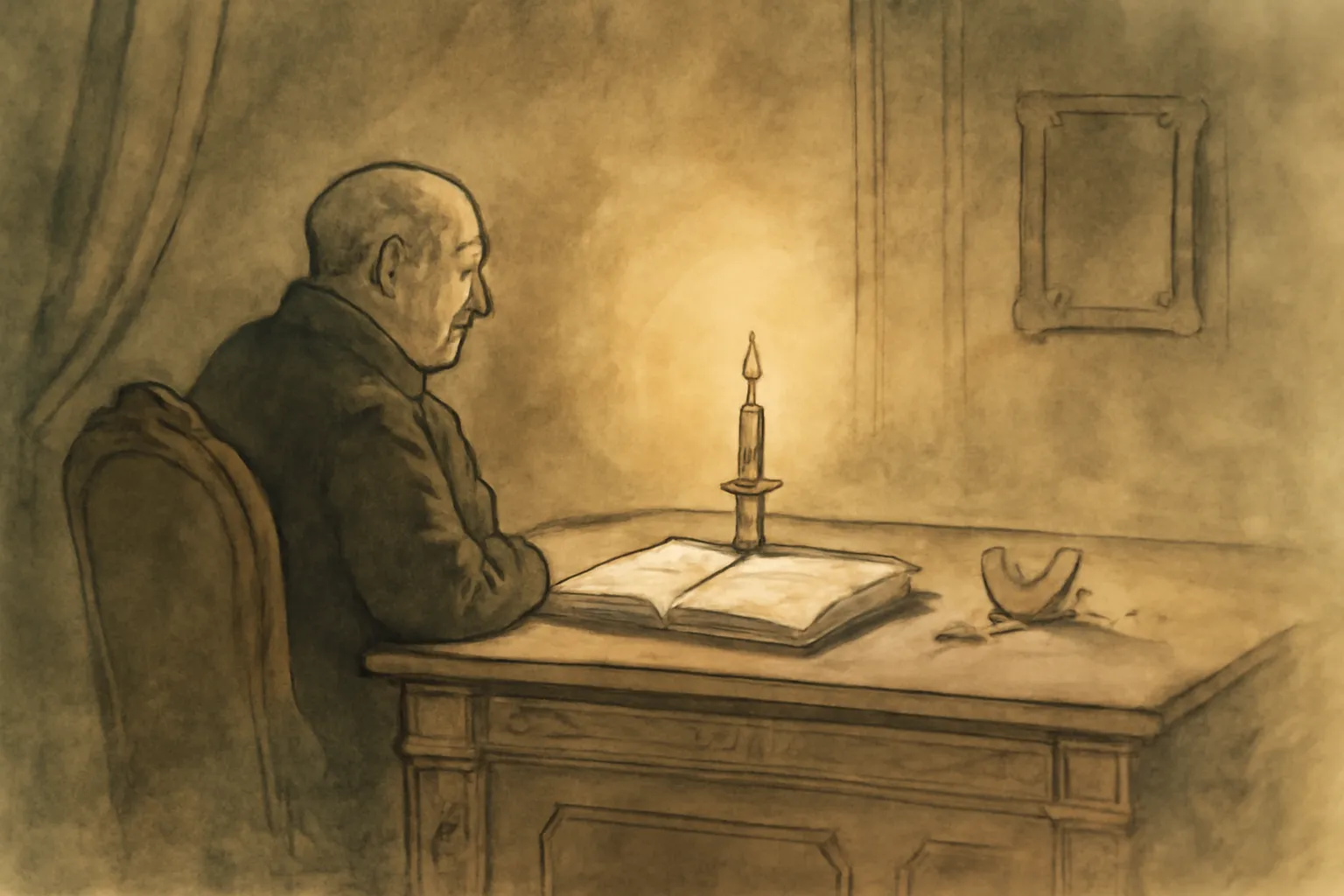 Ilustración de En el despacho del alcalde