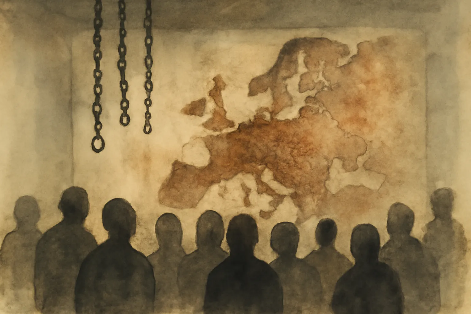 Illustration for Iron Curtain: The Crushing of Eastern Europe, 1944–1956