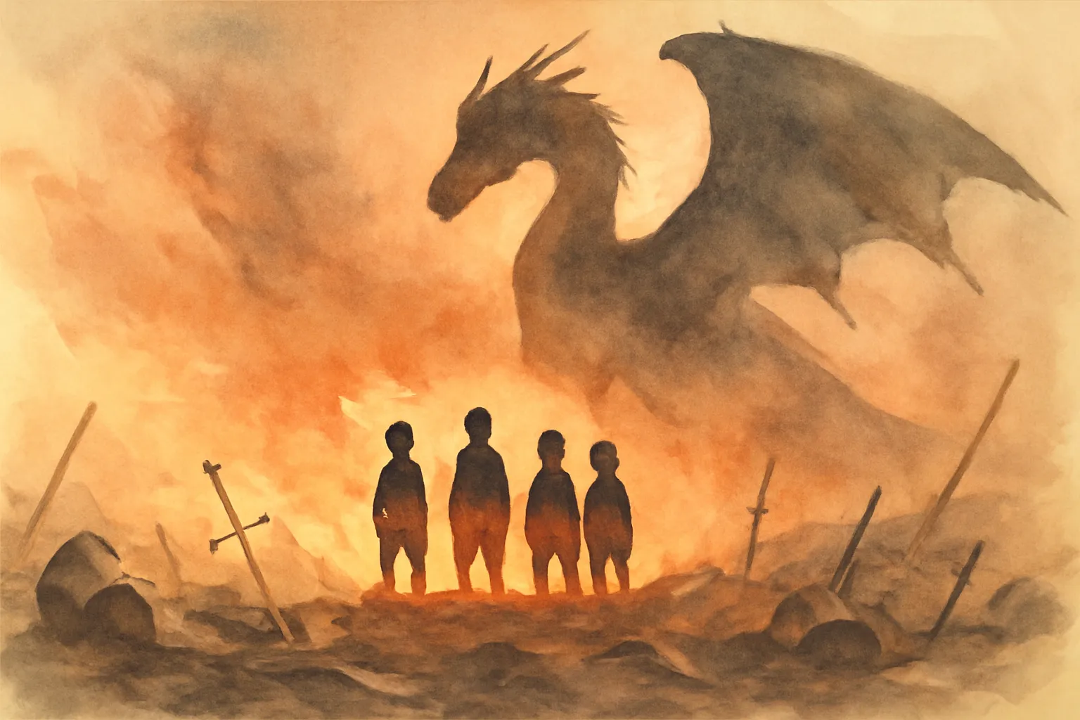 Illustration for Iron Flame