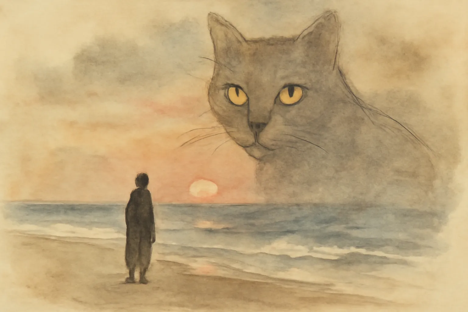 Illustration for Kafka on the Shore