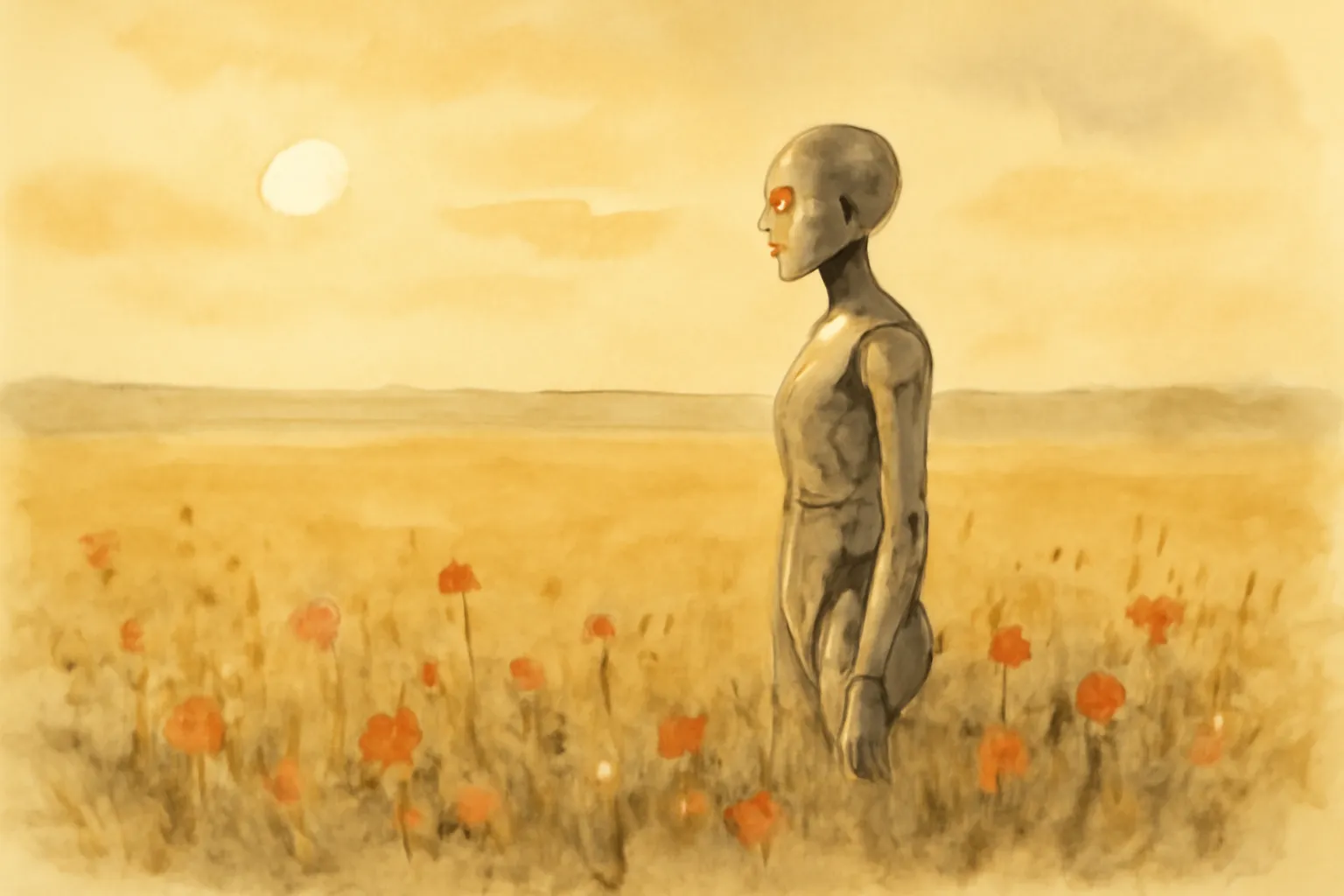 Illustration for Klara and the Sun