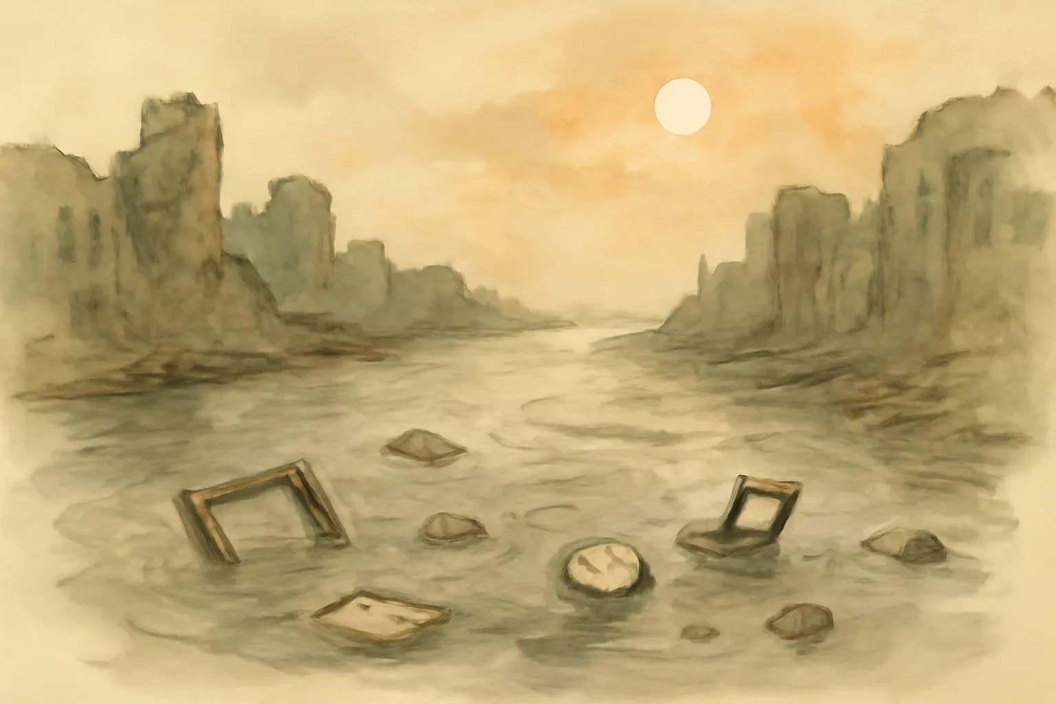 Illustration for Liquid Modernity
