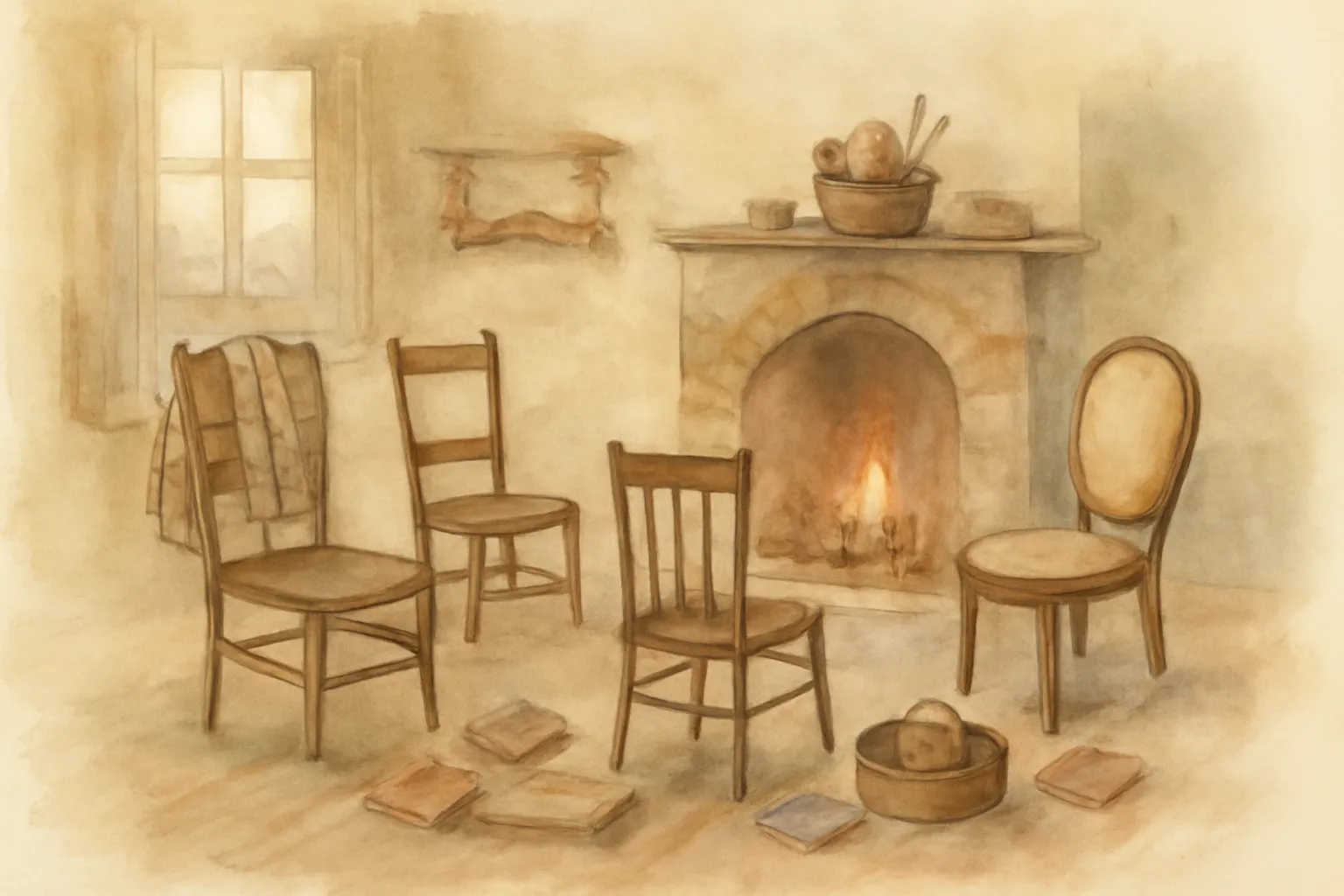 Ilustración de Mujercitas