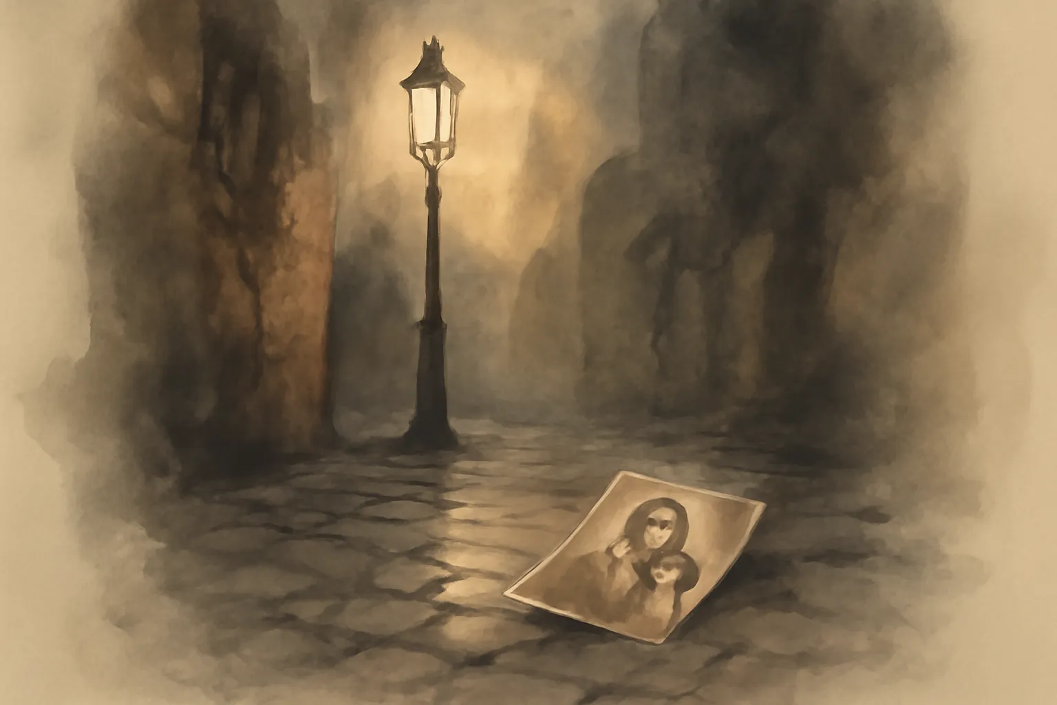 Ilustración de Madeline Payne, la hija del detective