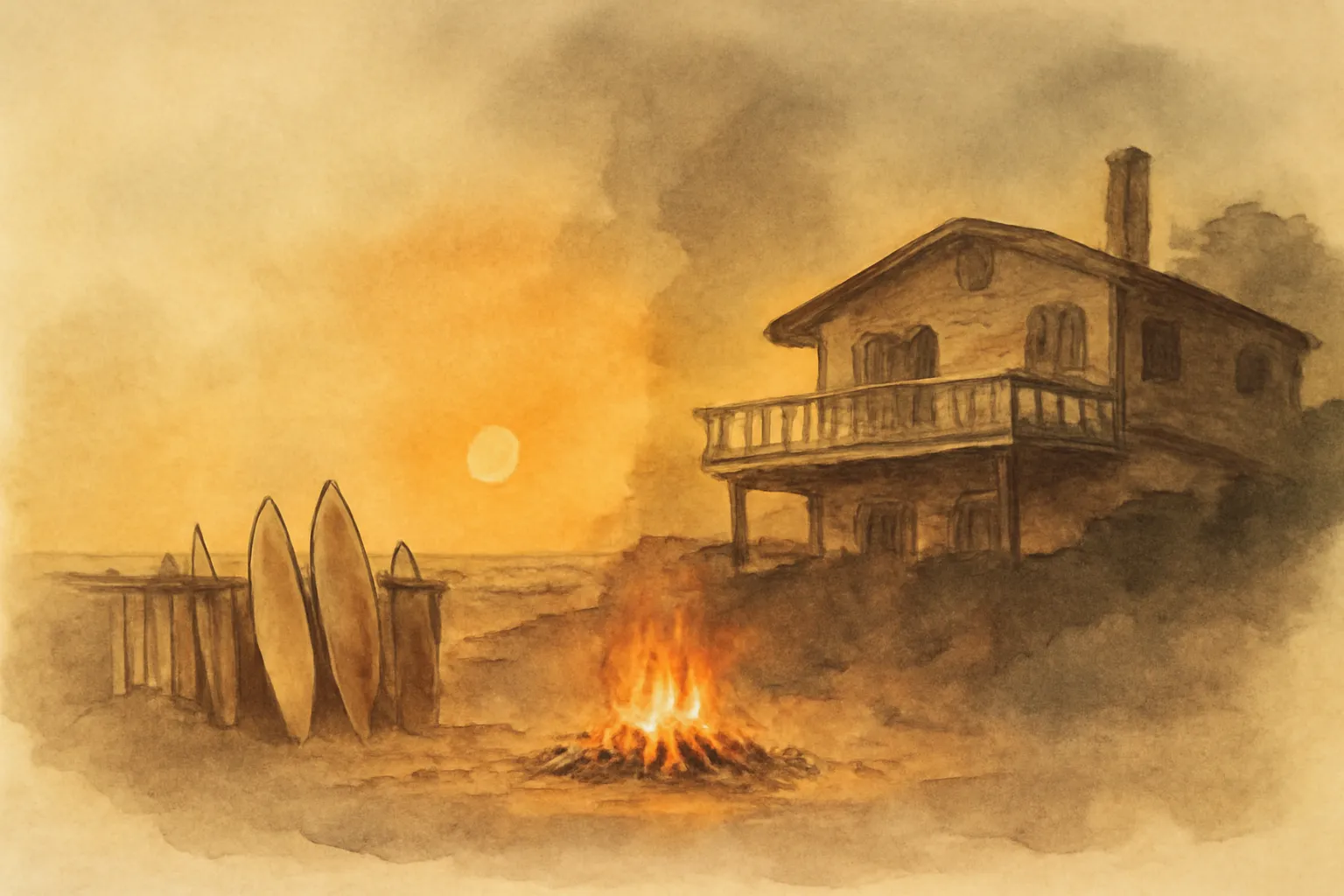 Illustration for Malibu Rising