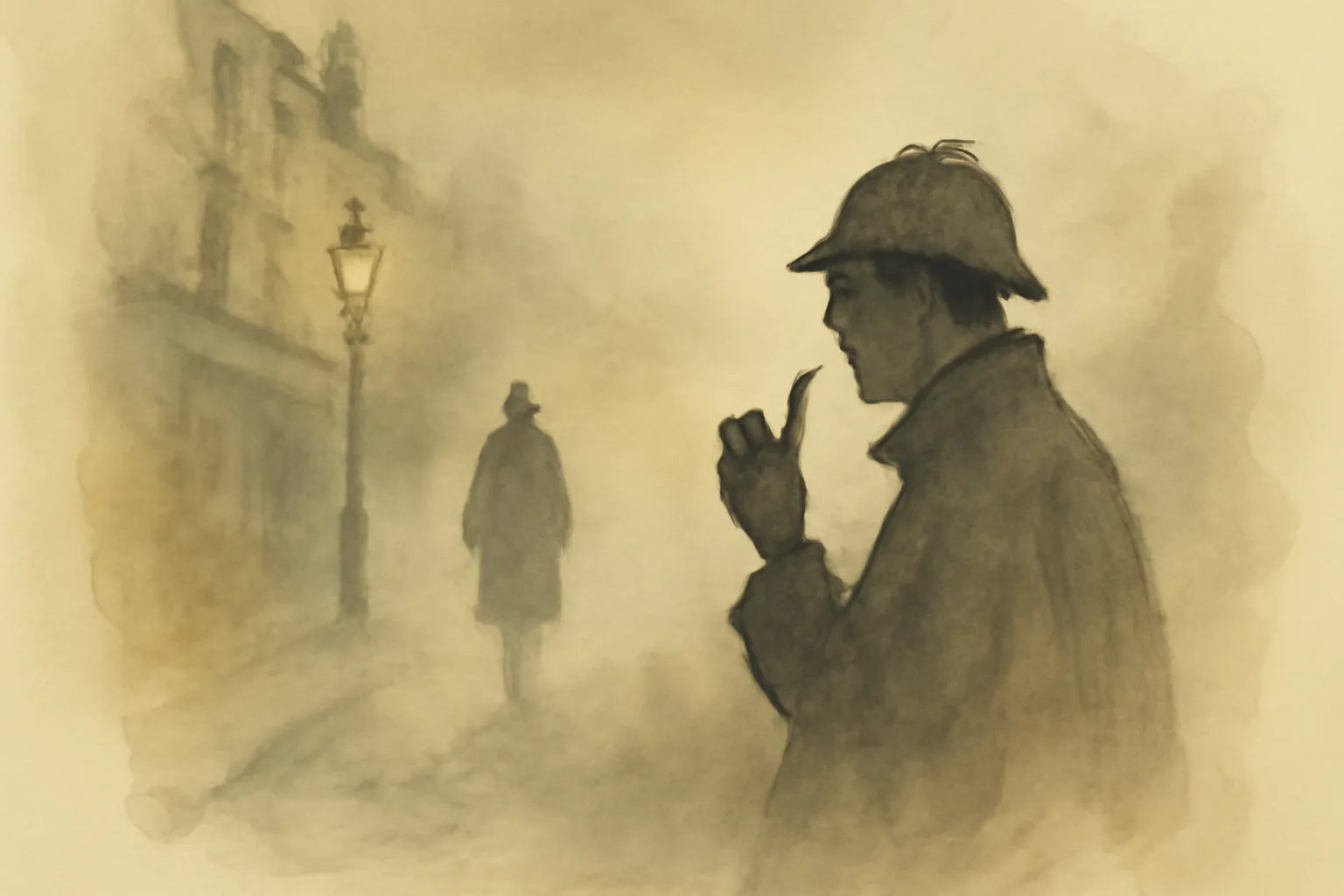 Ilustración de Las memorias de Sherlock Holmes